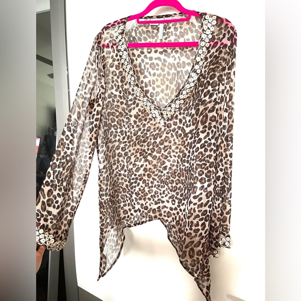 Graham kandiah tunic tiger size s